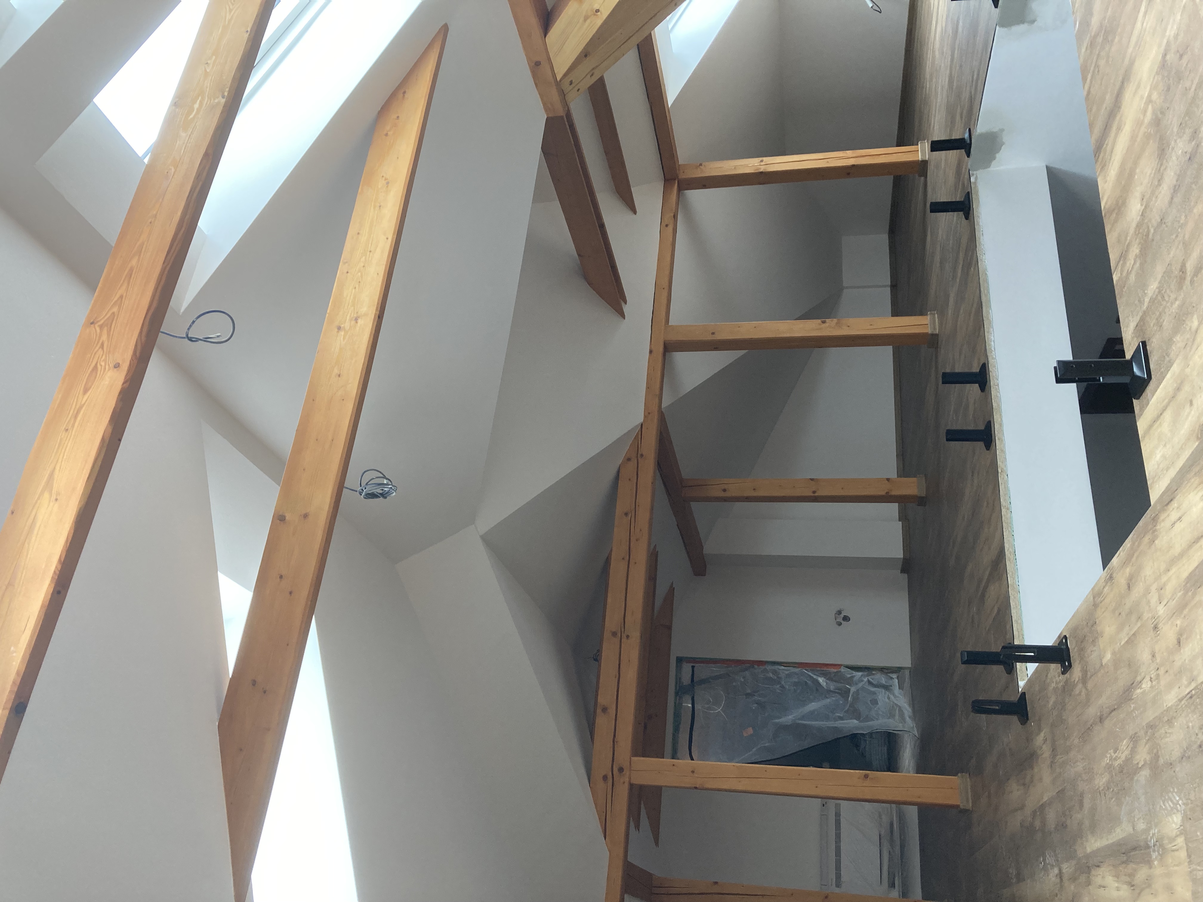 Montáž půdní vestavby Bělkovice-Lašťany