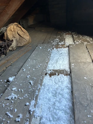 Provedení foukané izolace do dutiny Horka nad Moravou