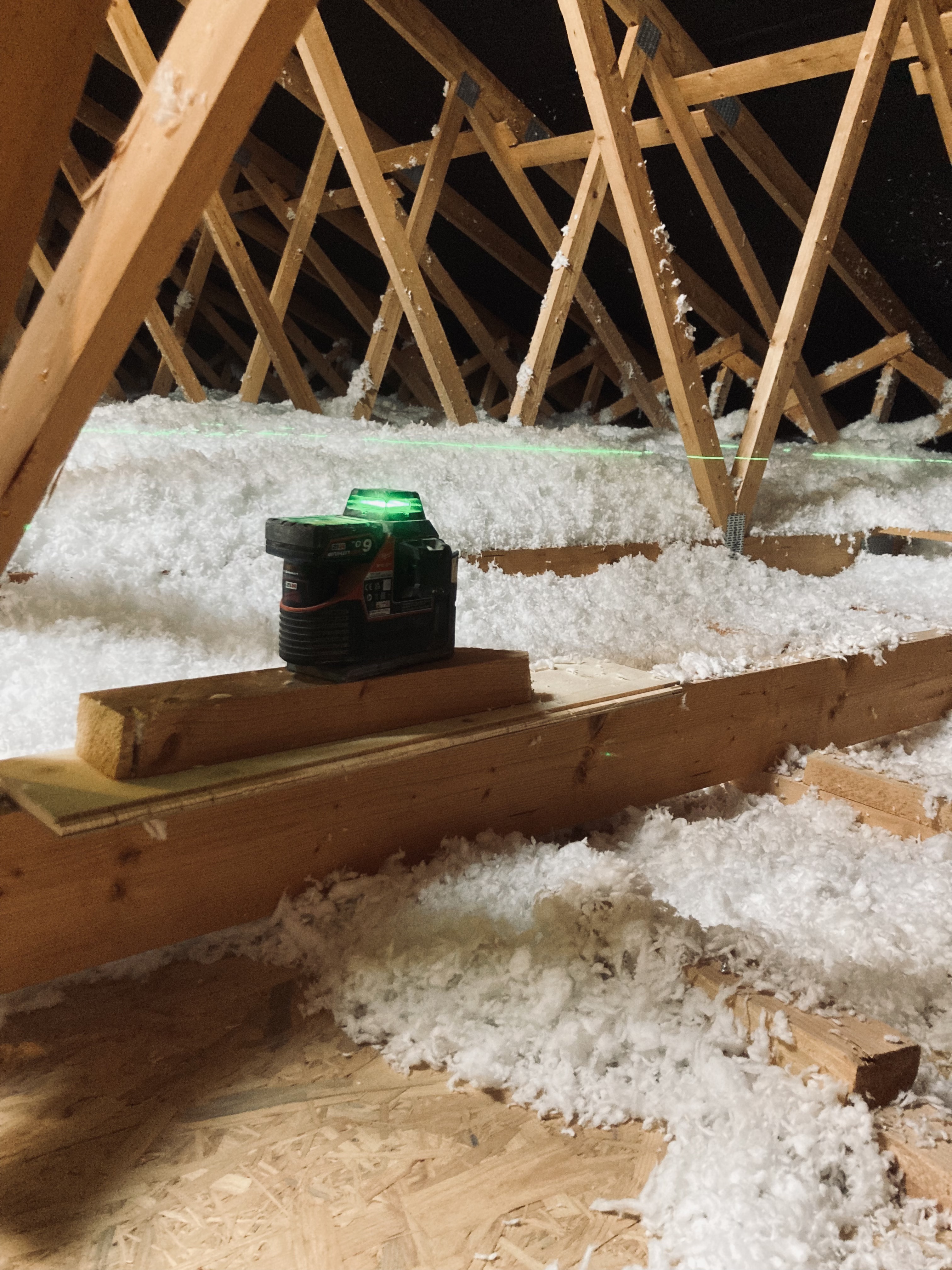 Provedení foukané izolace na OU Majetín