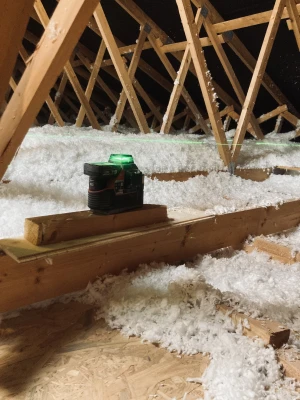 Provedení foukané izolace na OU Majetín